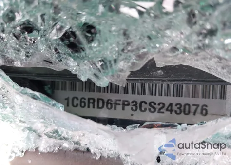 2012 Ram 1500 St from USA, damaged, VIN 1C6RD6FP3CS243076